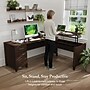 Bush Furniture Somerset 72"W 3 Position Sit to Stand L Shaped Desk, Mocha Cherry (SET014MR)~#|#~C98A5C02-AA13-4A38-9B7AF13310A90108_sc7