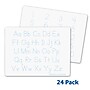 Flipside Laminate Mobile Dry-Erase Whiteboard, Plastic Frame, 1', 24/Pack (20124)~#|#~C98A6922-8241-436D-BCD197EF5D009827_sc7