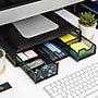 Mind Reader Ventilated Metal Monitor Stand, Up to 22" Monitor, Black (MONMESH-BLK) ~#|#~C98AA958-8D3C-4EFF-8D629FE205517A24_sc7