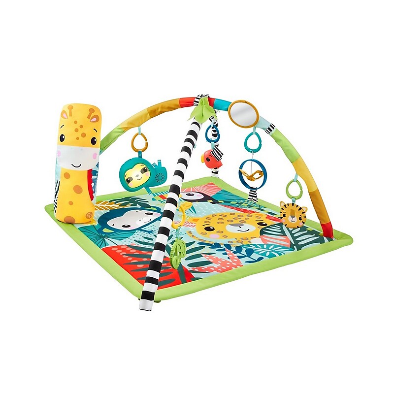 Fisher-Price 3-in-1 Rainforest Sensory Gym (HJW08) image 1
