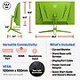 Westinghouse RX Series 27" Curved FHD 200Hz LED AMD FreeSync Gaming Monitor, Built-In Speakers, Green (WC27RX6250G)~#|#~C9908872-99E7-4342-8CDE8B2E6B17D0F5_sc7