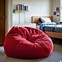 Flash Furniture Cotton Twill Bean Bag Chair, Red (DGBEANLGSLDRD)~#|#~C99DE671-A079-4C52-BFD63CFB54C1A69C_sc7