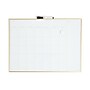 U Brands Magnetic Painted Steel Dry-Erase Calendar Whiteboard, Aluminum Frame, 17" x 23" (7079U00-01)~#|#~C9A2ADE0-40CF-4083-976FE560D26C55E4_sc7