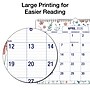 2026-2027 Excello Brands 12" x 15" Academic Monthly Wall Calendar, Colorful Botanicals (RAY27-1512WC-30)~#|#~C9A860A6-231A-4C17-9A37D15CB9330B32_sc7