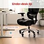 Staples® Hard Floor Chair Mat with Lip, 36" x 48'', Clear (STP-15987)~#|#~C9B30A2C-E0F1-491D-9B9D7A83B0A81BB1_sc7