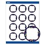 Avery Circle Multipurpose Labels, 2" Dia., White, 120/Pack (19479370627)~#|#~C9B6831E-345F-4F4F-B08DA7D6C06000A3_sc7