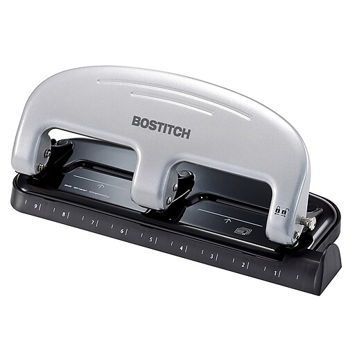 Bazic Products 3202-12 Portable 3-Hole Paper Punch