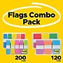 Post-it Flags Combo Pack, Assorted Colors, 320 Flags/Pack (683-XL1)~#|#~C9B7AF3D-D671-411F-8665635E8780B49A_sc7