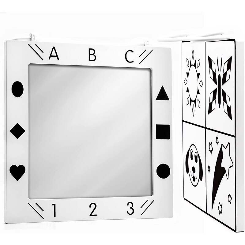 Nurture Smart Kids Mirror, White (NS-0900) image 1