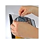 Azar Sign Holder, 9.75" x 46.5", Freestanding, Black, Plastic (300356-BLK)~#|#~C9C8DBEF-68C2-4029-8D6799DB93C65A1F_sc7