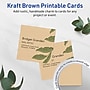 Avery Matte General Use Blank Cards, Kraft Brown, 60/Pack (95335)~#|#~C9CC47FC-D8D0-445B-957981E7032DD7A2_sc7