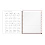 2026 Blue Sky Bespoke Letterpress Pomegranate Blush 8" x 10" Calendar Year Monthly Planner, Faux Leather Cover (156221)~#|#~C9CE277D-557F-4977-B50BA4655D09537F_sc7