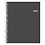 2026 Blue Sky Passages 8.5" x 11" Calendar Year Weekly & Monthly Planner, Plastic Cover, Gray (100008-26)~#|#~C9CEA709-813E-40BD-95BF1A4CB907598D_sc7