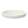 Storied Home White Round Decorative Wood Tray (EC0387)~#|#~C9D1D6F9-13E8-4C8E-90F0990FBE01B5C4_sc7
