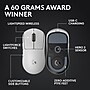 Logitech PRO X Superlight 2 Wireless Ambidextrous Optical Gaming Mouse, White (910-006636)~#|#~C9D6D010-30A8-4AD9-A2452642A9F4B191_sc7