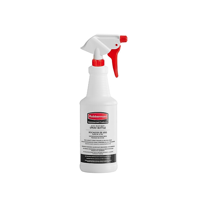Rubbermaid Executive Series 32 oz. Spray Bottle with Trigger, White (FG9C03060000) image 1