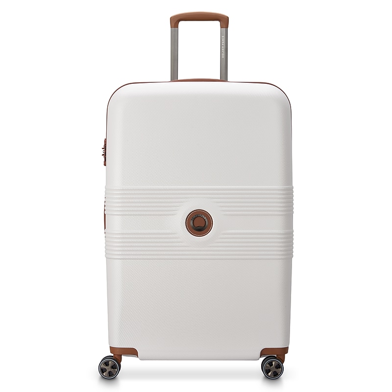 Delsey Flanerie 28" Hardside Suitcase, 4-Wheeled Spinner, TSA Checkpoint Friendly, Champagne (40303183017T9) image 1