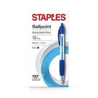 Staples Blue Pens | Staples