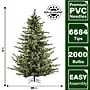 Fraser Hill Farm 12' Woodside Pine Pre-Lit Artificial Christmas Trees, 2000 Lights (FFWS012-3GR)~#|#~C9E51C91-5115-44AB-AC58BF62B4F33A80_sc7