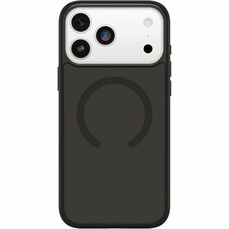 OtterBox Symmetry MagSafe Phone Case for Apple iPhone 17 Pro Max, Shock Absorbing, Black Mist (77-98875) image 1