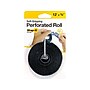 Wrap-It Storage Self-Gripping Perforated Roll, 12' x 0.75", Black (400-12x75PBL)~#|#~C9E89633-1D7A-422C-B7F61CFC6911B41D_sc7