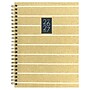 2026-2027 TF Publishing Yellow Linen 6.5" x 8" Academic & Calendar Weekly & Monthly Planner, Gold/White (AY27-9208)~#|#~C9E90BF2-7B2A-485F-9EB00CA02ABA9382_sc7