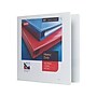 Staples Heavy-Duty 2-Inch D-Ring View Binder, White – Large Capacity 3-Ring Binder for School & Office Storage~#|#~s1215294_sc7