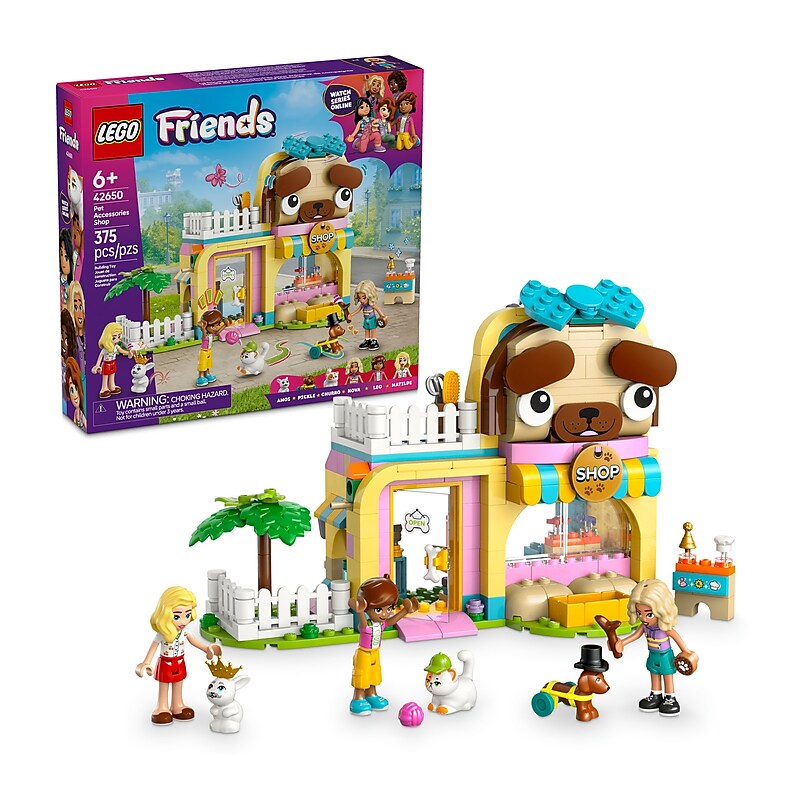 LEGO Friends Pet Accessories Shop, 375 Pieces (42650) image 1