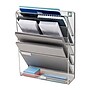 Mind Reader 5-Pocket Metal Mesh Mountable Wall File, Letter Size, Silver (MAGSTACK-SIL)~#|#~C9F10E95-BD44-4CED-94FF614AC07F8CBB_sc7