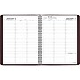 2026 AT-A-GLANCE 8.25" x 11" Weekly Appointment Book Planner, Faux Leather Cover, Wine Stone (70-950-50-26)~#|#~C9F4C9DF-E0F7-442C-A8BC33C4FDABABA8_sc7