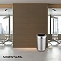 Nine Stars Trash Can, 21 Gallon, Silver (OTT-80-29SL)~#|#~C9F4D5CC-D964-43EB-B300591A1D540BFF_sc7
