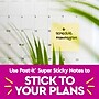 Post-it Recycled Super Sticky Notes, 3" x 5", Canary Collection, 70 Sheets/Pad, 12 Pads/Pack (655R-12SSCY)~#|#~C9F52BDE-3CEF-497A-9CD0BCA27BCC4DD2_sc7