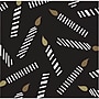 Creative Converting Golden Wishes Birthday Napkins, Black/Gold, 64/Pack (DTC365092BNAP)~#|#~C9F59762-0C70-4BC4-9C7452E2C15FD894_sc7