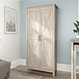 Bush Furniture Key West 66" Tall Storage Cabinet with Doors and 5 Shelves, Washed Gray (KWS266WG-03)~#|#~C9F80BBF-19AD-46EF-8D9054AD810BB242_sc7