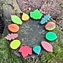 Yellow Door Sensory Play Stones, Leaves, Multicolored, 12 Pieces/Set (YUS1218)~#|#~C9FB1C57-EF37-4C9E-BBE90F3DCE869A31_sc7