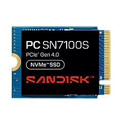 SanDisk PC SN7100S 2048GB M.2 2230 NVMe Solid State Drive, TLC 3D
