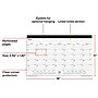 2026-2027 Staples 18" x 11" Academic Monthly Desk Pad Calendar, Black (ST17004-27)~#|#~CA0279F8-C635-495C-98B9672A6E73EC86_sc7