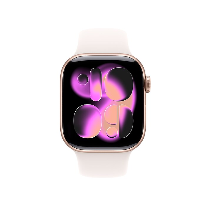 その他 APPLE Apple Watch Series 11 GPS Smartwatch, 42mm, Rose Gold Aluminum