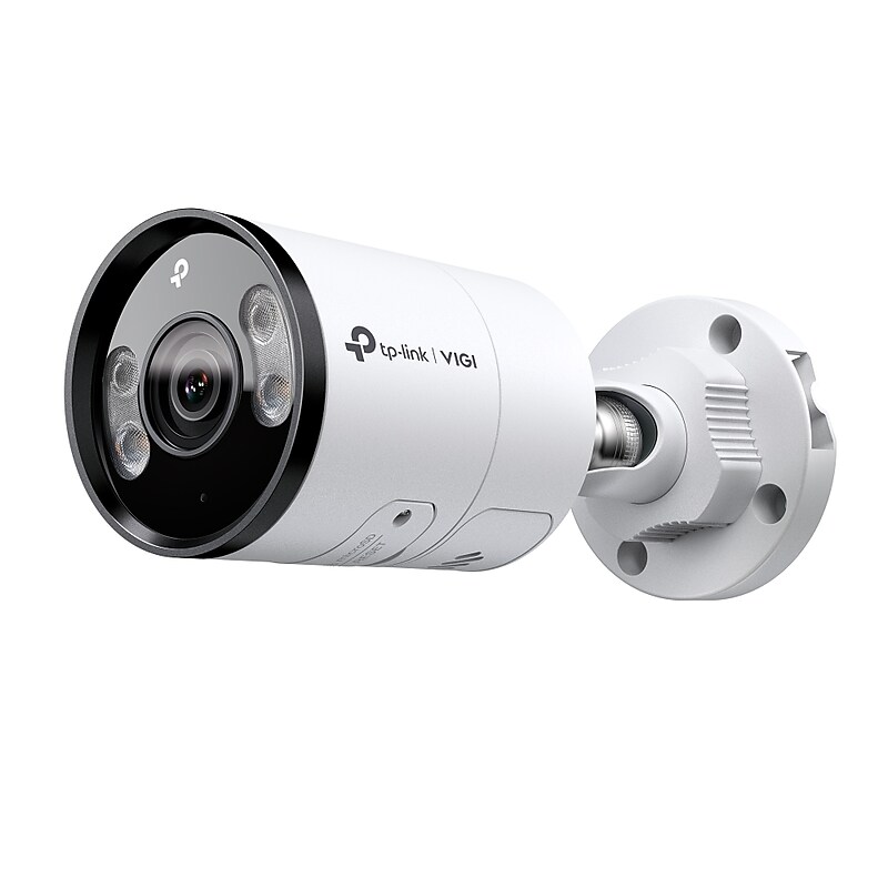 TP-LINK INSIGHT S385 VIGI 8MP Outdoor Full-Color Bullet Network Camera, 4mm Lens, Black (INSIGHT S385(4MM)) image 1