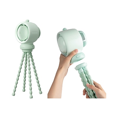 JisuLife Life2s Oscillating Clip Fan, Green (JLSTROLLERGREEN) Sansujyuku sansujyuku.com