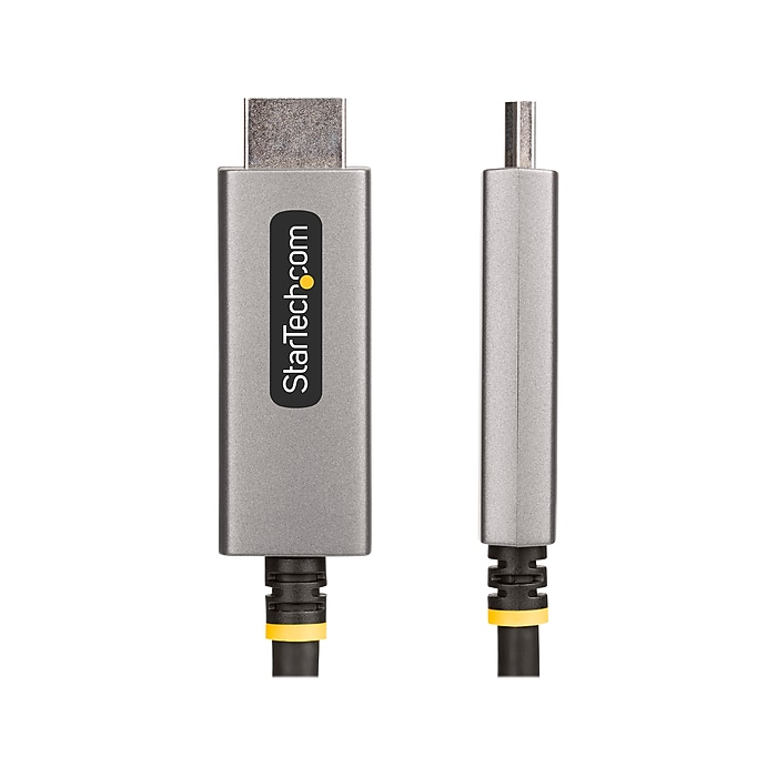 StarTech 8K DisplayPort to HDMI Adapter Cable, Male to Male