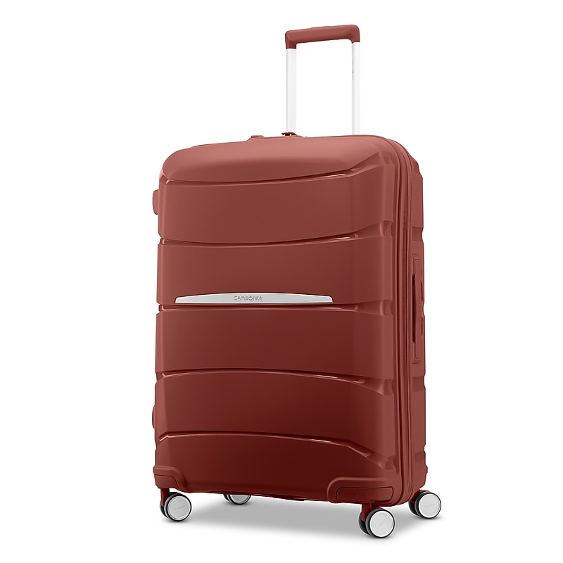 Samsonite Outline Pro 12.0" Hardside Suitcase, 4-Wheeled Spinner, Mars Red (137394-1534) image 1