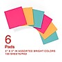 Staples Pop-up Notes, 3" x 3", Tropics Collection, 100 Sheet/Pad, 6 Pads/Pack (S33BRP6/52559)~#|#~CA2899E6-8A70-4C73-9BE408DD9EAA0F9C_sc7