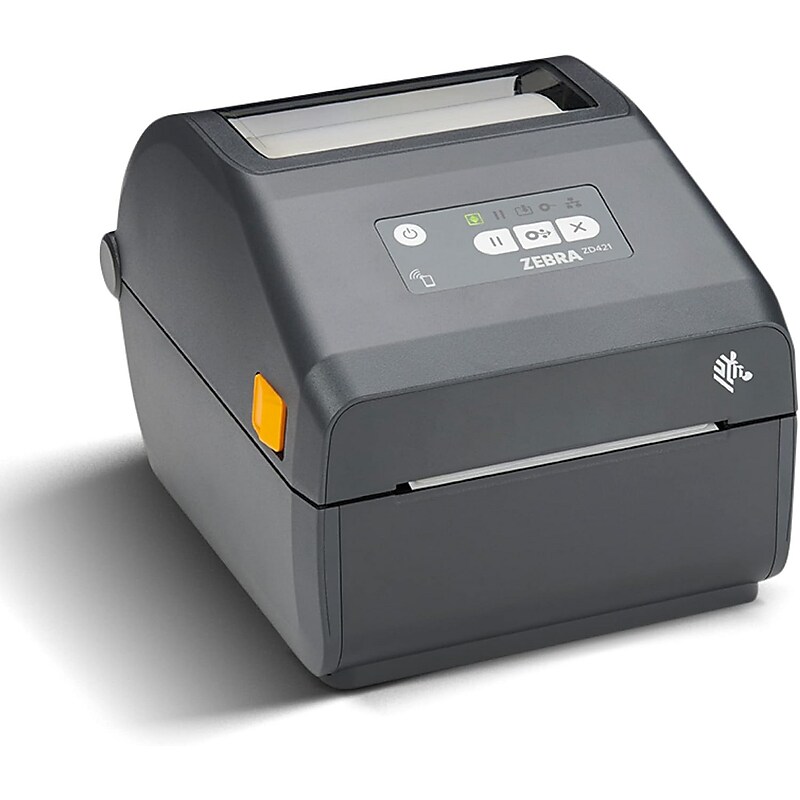 Zebra ZD4A043-301E00EZ Desktop Thermal Transfer Printer, Black image 1