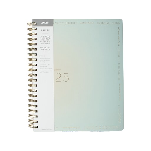 20242025 Fringe Manifesting 8.75" x 11" Academic Weekly & Monthly