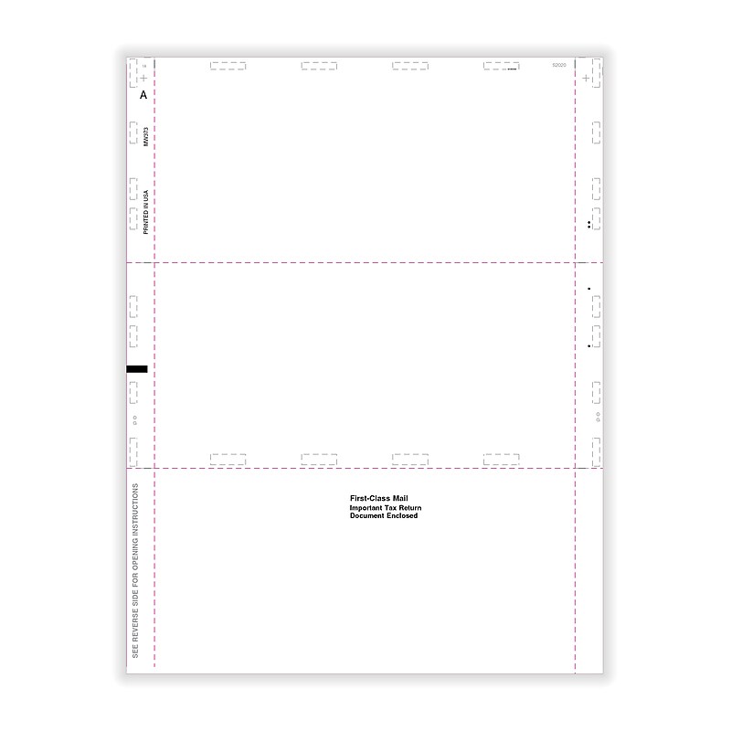 ComplyRight 2024 1099 Tax Form, 1-Part, 500 (PSB99Z) image 1