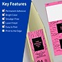Avery Laser/Inkjet Rectangle Multipurpose Labels, 3-1/4" x 8-3/8", Bright Pink, 240/Box (94251)~#|#~CA4F9BAB-5D5B-4116-A0D0E1D016788E95_sc7