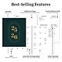 2025-2026 TF Publishing 6.5" x 8" Academic Year Monthly Planner, Paperboard Cover, Jade (AY26-4204)~#|#~CA5877FA-48AD-4A67-993E65E571C28D73_sc7