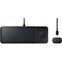 Samsung Trio Magnetic Wireless Charging Pad, 9W, 3.28 ft., Black (EP-P6300TBEGUS)~#|#~CA5ED775-62EE-4FBC-AA733F154A06F1AF_sc7