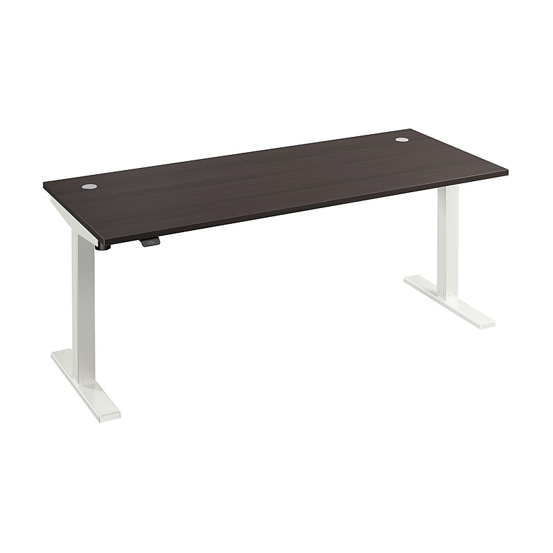 Bush Business Furniture Move 40 Series 72"W Electric Adjustable Standing Desk, Storm Gray (M4S7230SGWK) image 1
